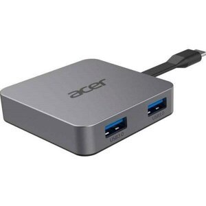 Acer dokovací stanice USB-C dongle 4v1, 2x USB-A, HDMI, USB-C, PD 100W - HP.DSCAB.014