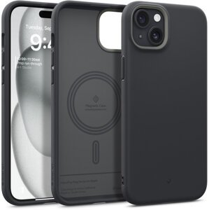 Spigen ochranný kryt Caseology Nano Pop MagSafe pro Apple iPhone 15, černá - ACS06822