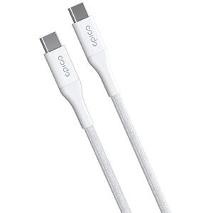 EPICO nabíjecí kabel USB-C, opletený, 100W, 1.2m, bílá - 9915141100002