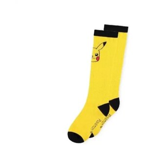Ponožky Pokémon - Pikachu, dámské podkolenky (35/38) - 08718526155587
