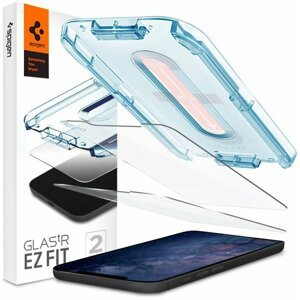Spigen ochranné sklo tR EZ Fit pro iPhone 12 mini, 2ks, čirá - AGL01811