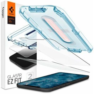 Spigen ochranné sklo tR EZ Fit pro iPhone 12/12 Pro, 2ks, čirá - AGL01801