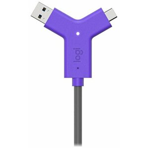 Rozbočovač pro video konference Logitech Rally, USB-C/USB-A - 952-000010