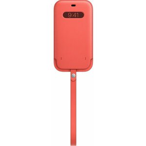 Apple kožený návlek s MagSafe pro iPhone 12 Pro Max, růžová - MHYF3ZM/A