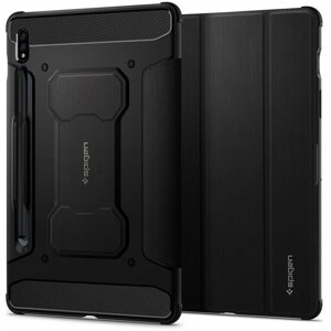 Spigen ochranný kryt Rugged Armor pro Samsung Galaxy Tab S7/S8, černá - ACS01604