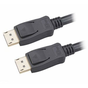 Akasa kabel DisplayPort, M/M, 8K@60Hz/4K@144Hz, 3m, černá - AK-CBDP23-30BK
