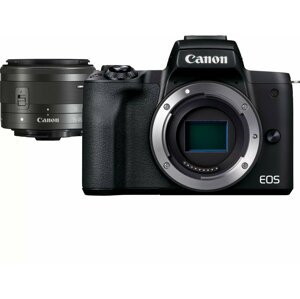 Canon EOS M50 Mark II, černá + EF-M 15-45mm IS STM - 4728C007