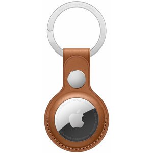 Apple klíčenka na AirTag, kožená, hnědá - MX4M2ZM/A