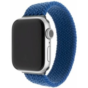 FIXED nylonový řemínek pro Apple Watch, 38/40mm, velikost XS, modrá - FIXENST-436-XS-BL