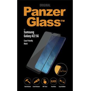 PanzerGlass ochranné sklo Edge-to-Edge pro Samsung Galaxy A22 5G, černá - 7274