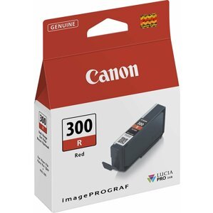 Canon PFI-300R, červená - 4199C001