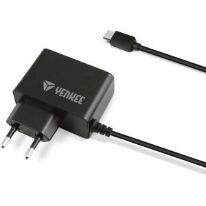 YENKEE síťová nabíječka YAC 2017BK, micro USB, 2A, černá - 30018652