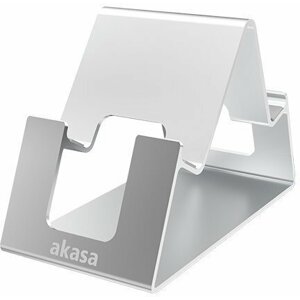 Akasa stojánek pro mobilní telefon / tablet Aries Pico, hliníkový, stříbrná - AK-NC061-SL