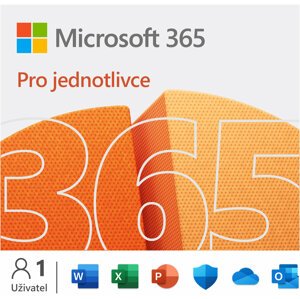 Microsoft 365 pro jednotlivce 1 rok - QQ2-01393