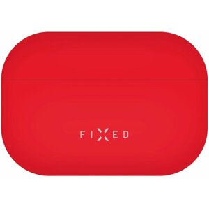FIXED ultratenké silikonové pouzdro Silky pro Apple Airpods Pro, červená - FIXSIL-754-RD