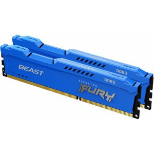 Kingston Fury Beast Blue 8GB (2x4GB) DDR3 1866 CL10 - KF318C10BK2/8