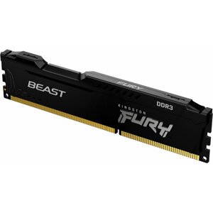 Kingston Fury Beast Black 8GB DDR3 1600 CL10 - KF316C10BB/8