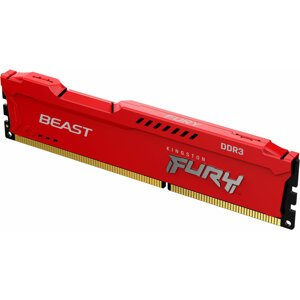 Kingston Fury Beast Red 8GB DDR3 1600 CL10 - KF316C10BR/8