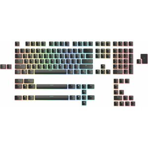 Glorious vyměnitelné klávesy Aura v2, 145 kláves, černé, US - GLO-KC-AURA2-B
