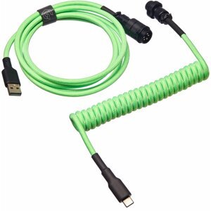 CZC.Gaming Serpent, USB-C/USB-A, 1,5m, zelený - CZCGA004G
