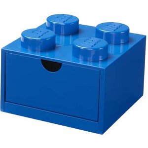 Stolní box LEGO, se zásuvkou, malý (4), modrá - 40201731