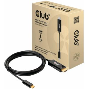 Club3D aktivní kabel HDMI na USB-C, 4K60Hz, 1.8m, M/M - CAC-1334
