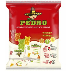 PEDRO Medvídci s vitamíny, 10x30g - S416009