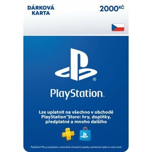 PlayStation Store - Dárková karta 2 000 Kč - elektronicky - SCEE-CZ-00200000