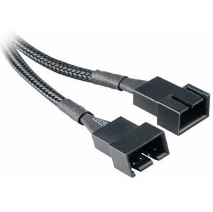Akasa kabel rozdvojka pro ventilátory, 1x 4-pin fan na 2x 4-pin, 15cm, 4ks v balení - AK-CBFA04-KT04