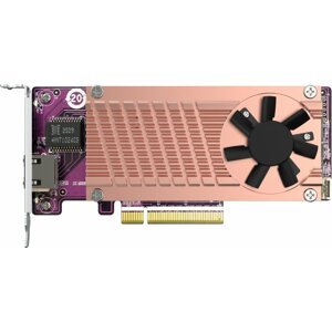QNAP QM2-2P10G1TB rozšiřující karta pro disky SSD M.2 2280 PCIe, (Gen3 x8) - QM2-2P10G1TB