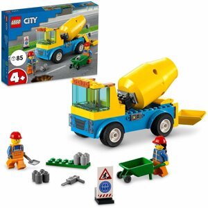 LEGO® City 60325 Náklaďák s míchačkou na beton - 60325