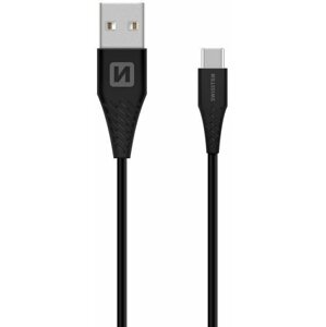 SWISSTEN datový kabel USB-A - USB-C, Super Fast Charging 5A, 1.5m, černá - 71504430