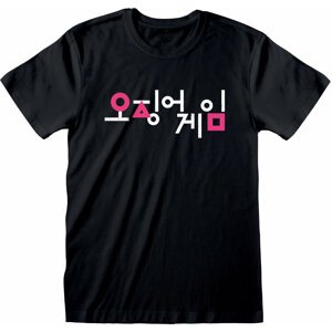 Tričko Squid Game - Korean Logo (XL) - 05056463465974