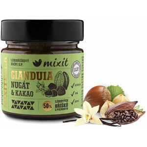 Mixit krém Mixitella Premium - lískový oříšek/mléko/kakao, 200g - 08595685209562