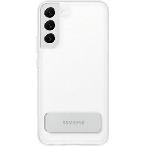 Samsung průhledný zadní kryt se stojánkem pro Galaxy S22+, transparentní - EF-JS906CTEGWW