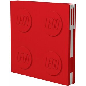 Zápisník LEGO, s gelovým perem, červená - 52439