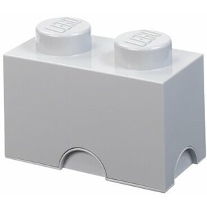 Úložný box LEGO, malý (2), šedá - 40021740