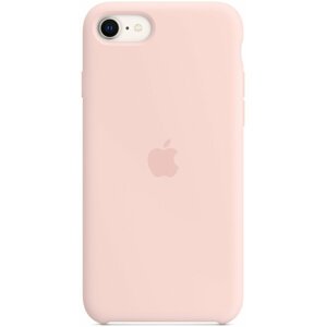 Apple silikonový kryt na iPhone SE (2022), křídově růžová - MN6G3ZM/A