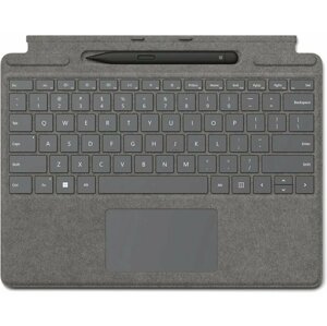 Microsoft Surface Pro Signature Keyboard + Pen bundle (Platinum), CZ&SK - 8X6-00087