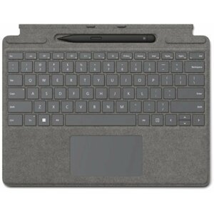 Microsoft Surface Pro Signature Keyboard + Pen bundle (Platinum), ENG - 8X6-00087