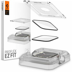 Spigen ochranné sklo ProFlex EZ Fit pro Apple Watch 7 45mm, 2ks - AFL04051