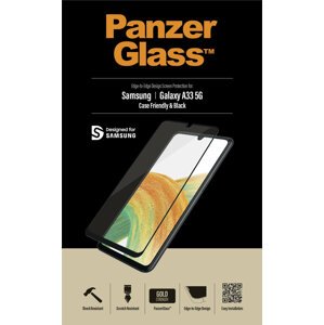PanzerGlass ochranné sklo Edge-to-Edge pro Samsung Galaxy A33 5G, černá - 7291