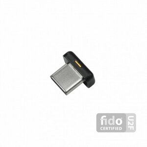 YubiKey 5C Nano - USB-C, klíč/token s vícefaktorovou autentizaci, podpora OpenPGP a Smart Card (2FA) - YubiKey 5C Nano
