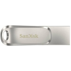 SanDisk Ultra Dual Drive Luxe, 32GB, stříbrná - SDDDC4-032G-G46