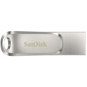 SanDisk Ultra Dual Drive Luxe, 256GB, stříbrná - SDDDC4-256G-G46