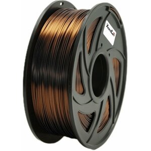 XtendLAN tisková struna (filament), PETG, 1,75mm, 1kg, měděná - 3DF-PETG1.75-CR 1kg