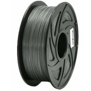 XtendLAN tisková struna (filament), PLA, 1,75mm, 1kg, šedý - 3DF-PLA1.75-GY 1kg