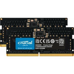 Crucial 16GB (2x8GB) DDR5 4800 CL40 SO-DIMM - CT2K8G48C40S5
