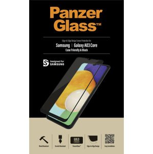 PanzerGlass ochranné sklo Edge-to-Edge pro Samsung Galaxy A03 core/A13 5G, černá - 7283