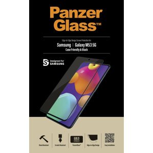 PanzerGlass ochranné sklo Edge-to-Edge pro Samsung Galaxy M53 5G / M54 5G, černá - 7307
